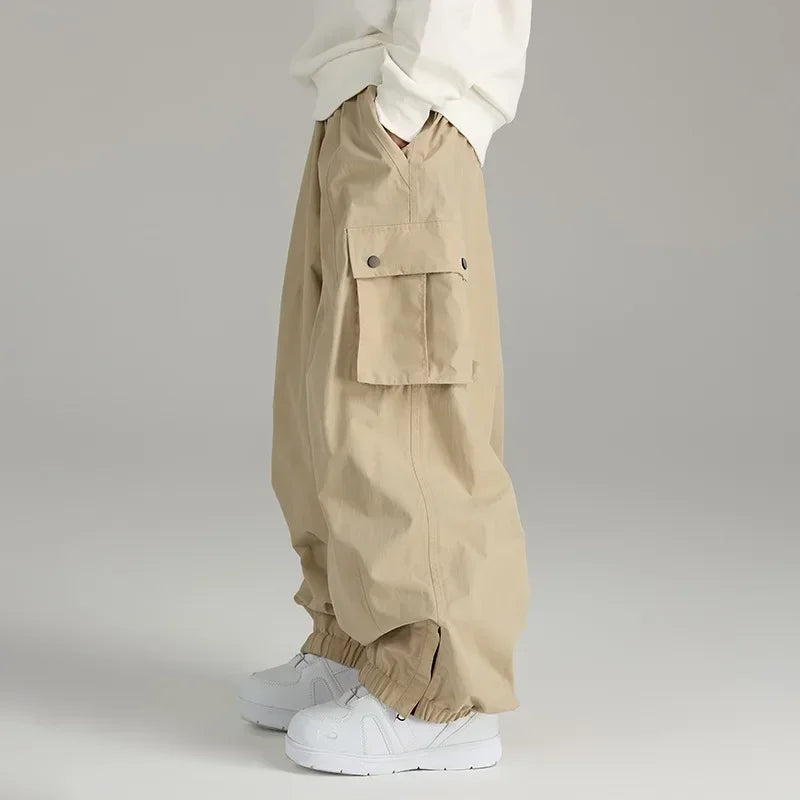 Cargo baggy Snowpants Khaki