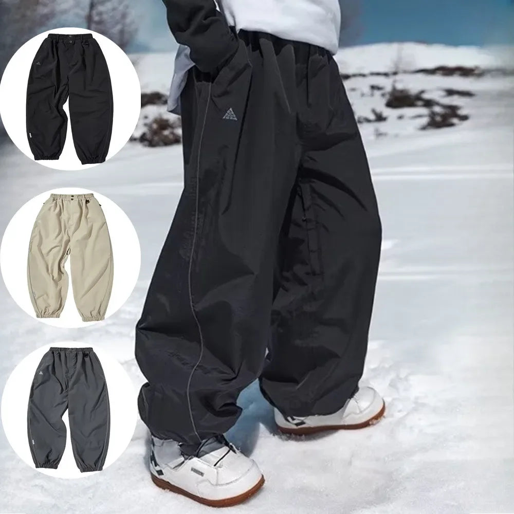 Baggy snow pants